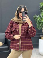کت چهارخونه دو جیب کد 3924 - تصویر 28