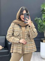 کت چهارخونه دو جیب کد 3924 - تصویر 27