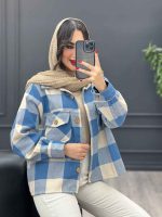 کت چهارخونه دو جیب کد 3924 - تصویر 24