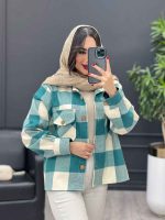 کت چهارخونه دو جیب کد 3924 - تصویر 10