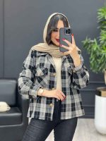 کت چهارخونه دو جیب کد 3924 - تصویر 8