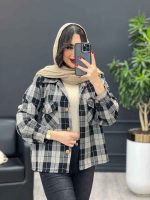 کت چهارخونه دو جیب کد 3924 - تصویر 20
