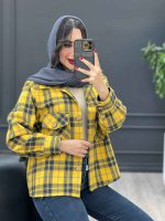 کت چهارخونه دو جیب کد 3924 - تصویر 21