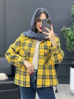 کت چهارخونه دو جیب کد 3924 - تصویر 16