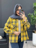 کت چهارخونه دو جیب کد 3924 - تصویر 4