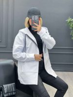 سوییشرت جلو زیپ کد 4105 - تصویر 15