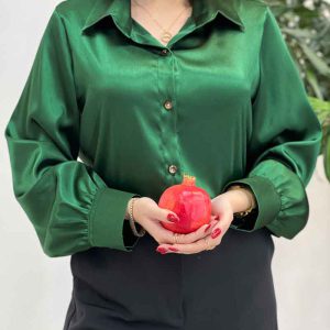 شومیز ساتن کد 4112