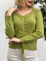 بافت یقه دلبری جلو گت کد 3799