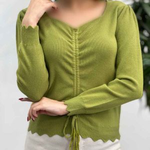 بافت یقه دلبری جلو گت کد 3799