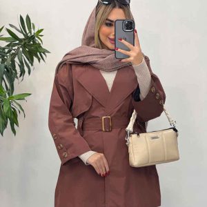 بارانی آستین سه دکمه کد 4092