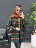 شکت چهارخونه دو جیب کد 4142 - تصویر 10