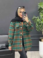 شکت چهارخونه دو جیب کد 4142 - تصویر 9