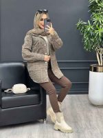 شکت چهارخونه دو جیب کد 4142 - تصویر 18