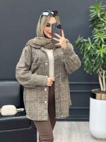 شکت چهارخونه دو جیب کد 4142 - تصویر 6