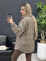 شکت چهارخونه دو جیب کد 4142 - تصویر 12