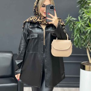 شکت چرم دو جیب پاکتی کد 4128