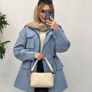 بارانی چهار جیب کمرگت کد 3991