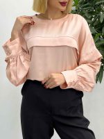 استایل با رنگ گلبهی