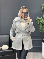 پالتو سوییت آستین سگک کد 3849 - تصویر 11