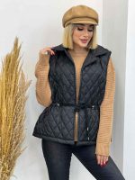 پافر لوزی دوزی کمر گت کد 3582 - تصویر 2