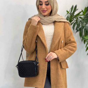 پالتو لمه شش دکمه کد 4019