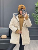 کاپشن سیلیکونی دو جیب هلال کد 4104 - تصویر 2
