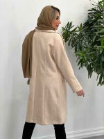 پالتو یقه بلیزر شش دکمه کد 3722 - تصویر 9