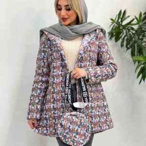 پالتو کلاه دار کد 3992