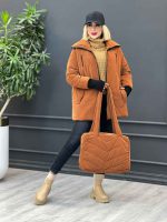 کاپشن سیلیکونی کیف دار کد 4137 - تصویر 2