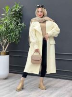 پالتو بوکله یقه انگلیسی کد 3935 - تصویر 25