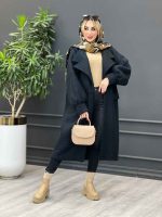 پالتو بوکله یقه انگلیسی کد 3935 - تصویر 23