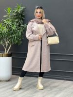 پالتو بوکله یقه انگلیسی کد 3935 - تصویر 12