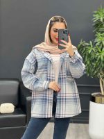 شکت کلاهدار دکمه چوبی کد 4148 - تصویر 15