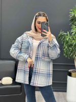 شکت کلاهدار دکمه چوبی کد 4148 - تصویر 6