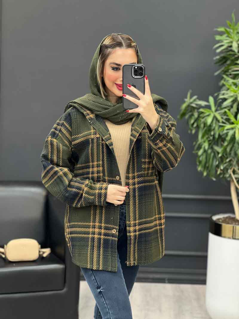 شکت کلاهدار دکمه چوبی کد 4150 شکت کلاهدار دکمه چوبی کد 4150