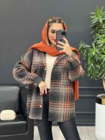 شکت کلاهدار دکمه چوبی کد 4150 - تصویر 30
