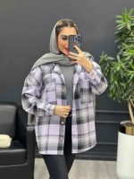 شکت کلاهدار دکمه چوبی کد 4150 - تصویر 13