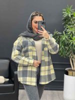 شکت کلاهدار دکمه چوبی کد 4150 - تصویر 11