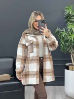 پالتو چهارجیب آستردار کد 4167 - تصویر 9
