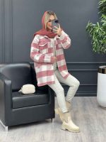 پالتو چهارجیب آستردار کد 4167 - تصویر 6