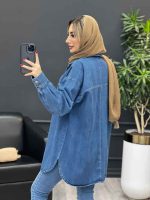 مانتو جین دو جیب کد 4183 - تصویر 6