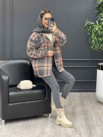 شکت دکمه چوبی کلاه دار کد 4215 - تصویر 9