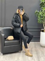 کاپشن لوزی دوزی جیب زیپ کد 4226 - تصویر 14