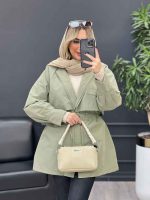 بارانی ژیله جیب نما کد 4168