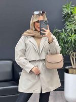 بارانی ژیله جیب نما کد 4168 - تصویر 18