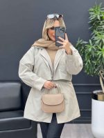 بارانی ژیله جیب نما کد 4168 - تصویر 4
