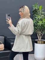 بارانی ژیله جیب نما کد 4168 - تصویر 7