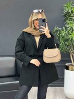 بارانی ژیله جیب نما کد 4168 - تصویر 17