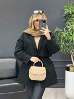 بارانی ژیله جیب نما کد 4168 - تصویر 5