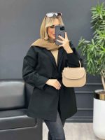 بارانی ژیله جیب نما کد 4168 - تصویر 9